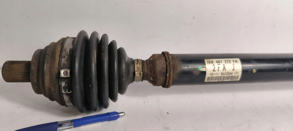 фото №6, Приводной вал правая vw jetta v 1k0407272fa