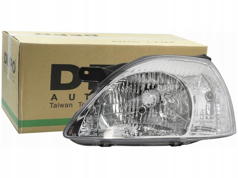 фото №1, Лампа фара левый kia rio i 02-05