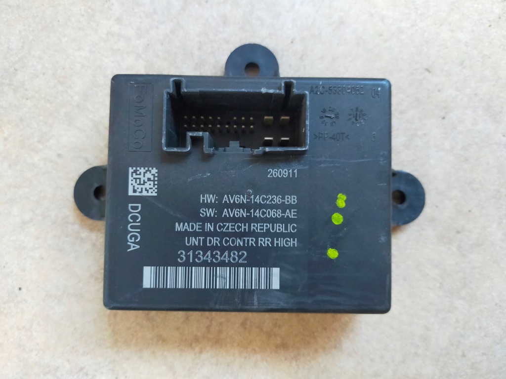 фото №1, Volvo модуль блок управления дверь блок управления 31343482