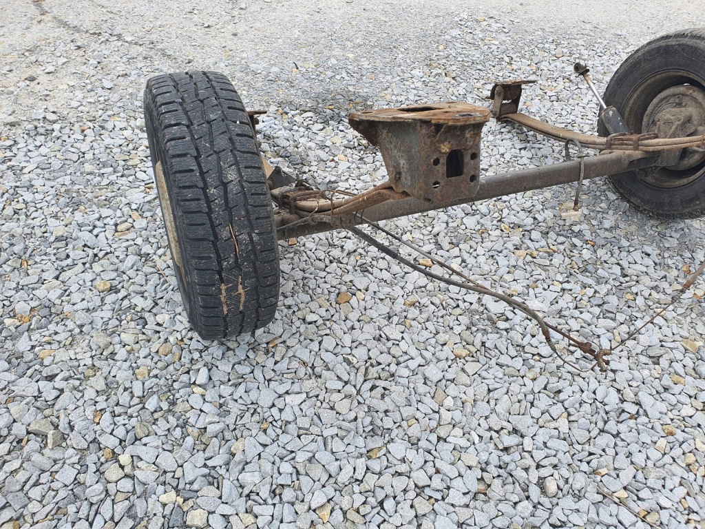 фото №8, Fiat ducato задня oś балка подвійний ресори підвіска задня комплект!!!