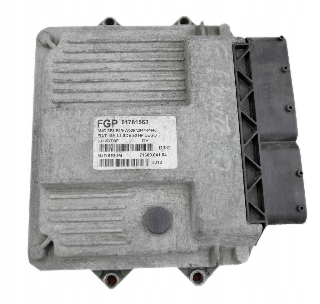 фото №1, Fiat grande punto 1.3 бортовой компьютер 51781563