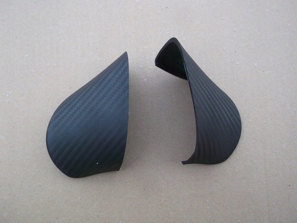 фото №1, Renault clio iv накладки na дзеркало карбон