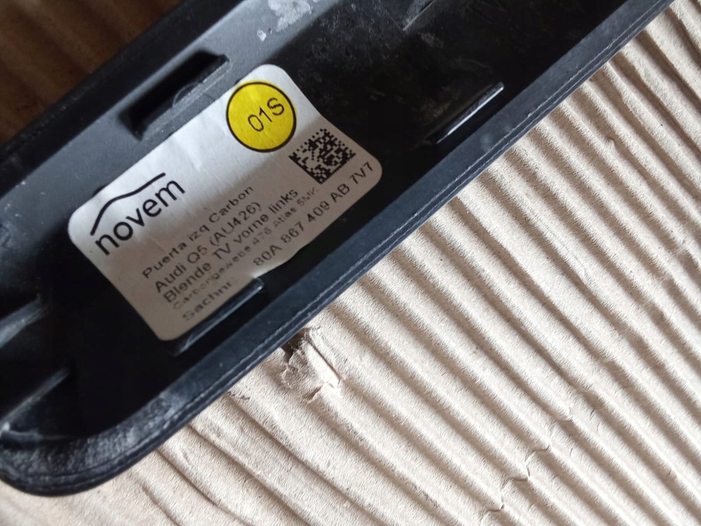 фото №14, Audi sq5 q5 80a карбон carbony салон накладки декоративные