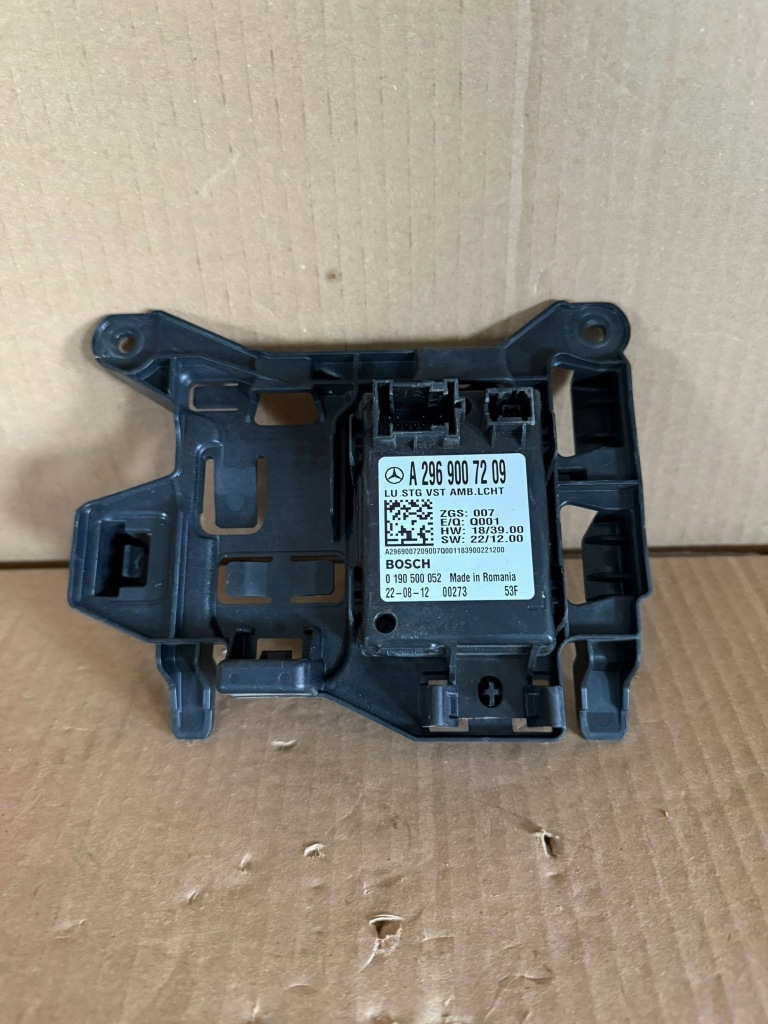 Купить Модуль освещение амбие́нтное mercedes eqe v295 a2969007209