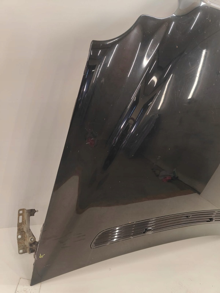 фото №8, Mercedes w203 c klasa 00-07 капот кришка двигуна відколювання решітка радіатора петлі