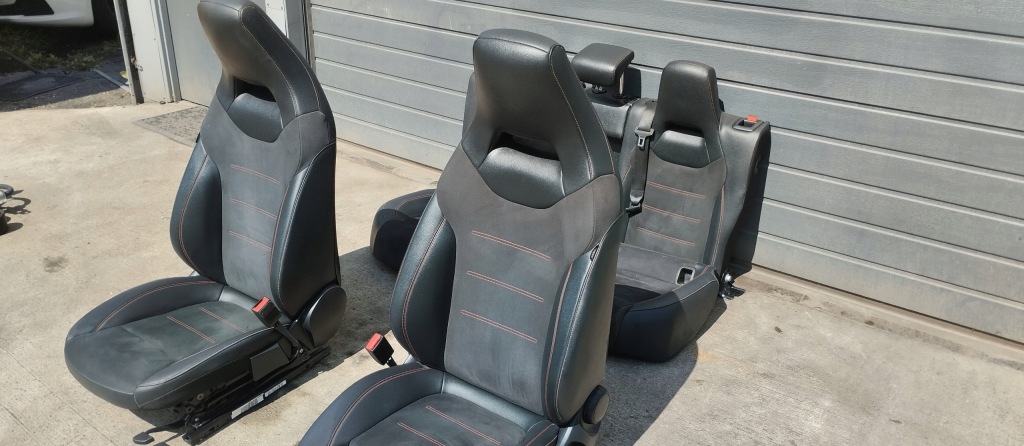 фото №10, Сиденья заднее сиденье mercedes a klasa w177 lift amg кожа alcantara eu