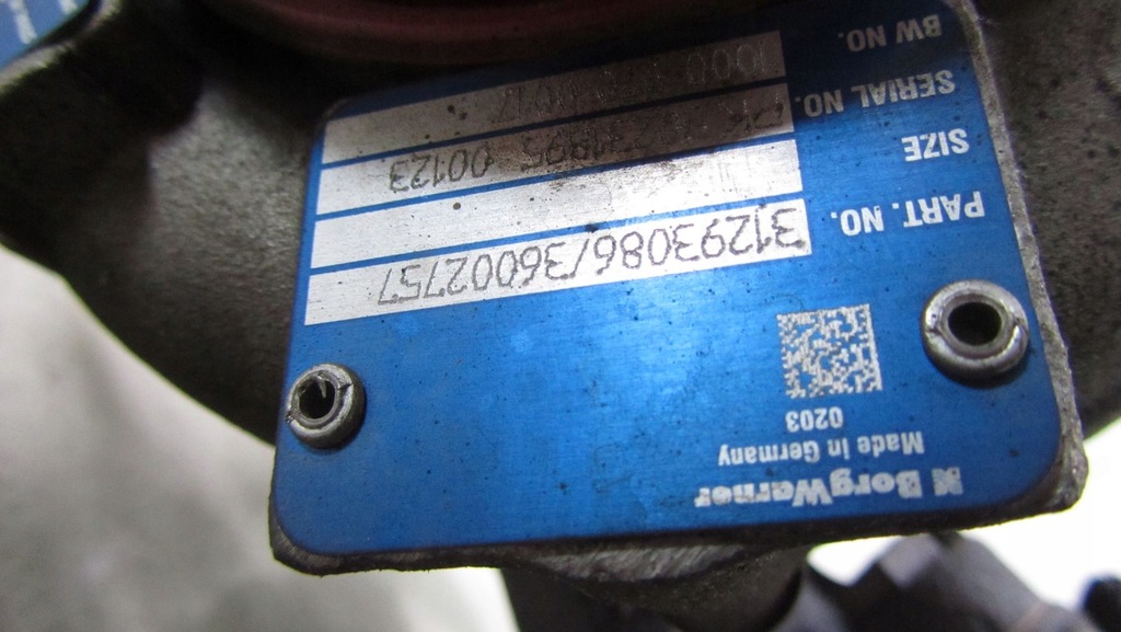 фото №7, Volvo xc60 2.4 турбонагнетатель 31293086 08-