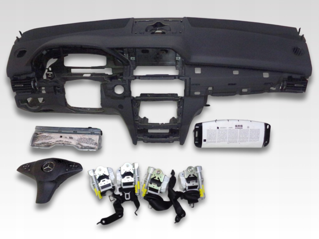 фото №1, Mercedes glk x204 przed lift приборная панель подушка безопасности ремни