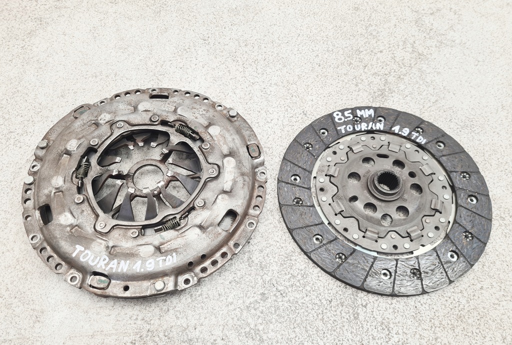 фото №1, Vw touran 1.9 tdi прижим сцепления диск