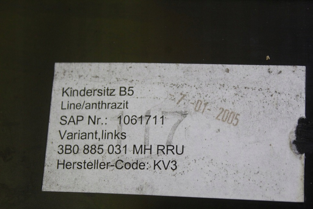 фото №14, Заднее сиденье сиденье задняя foteliki vw passat b5 fl