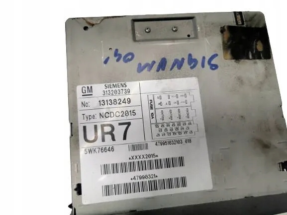 фото №2, Opel signum радіо ncdc2015 13138249 org 04 r