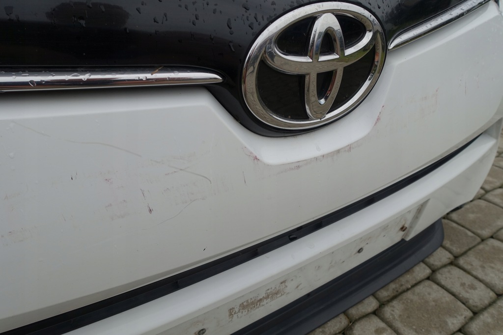 фото №6, Toyota proace city бампер передний оригинал верхний решётка радиатора