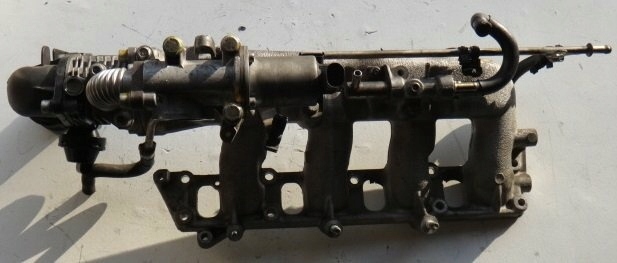 фото №1, Fiat marea 01 r 1.9 jtd колектор впускний  egr