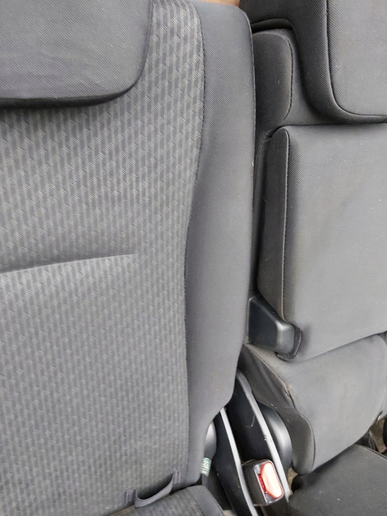 фото №5, Toyota verso s заднее сиденье задняя ремни van переходник