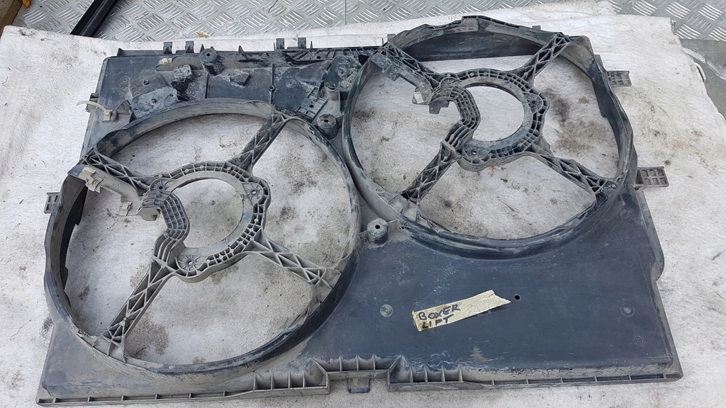 фото №1, Boxer jumper ducato rok 06- корпус вентилятора