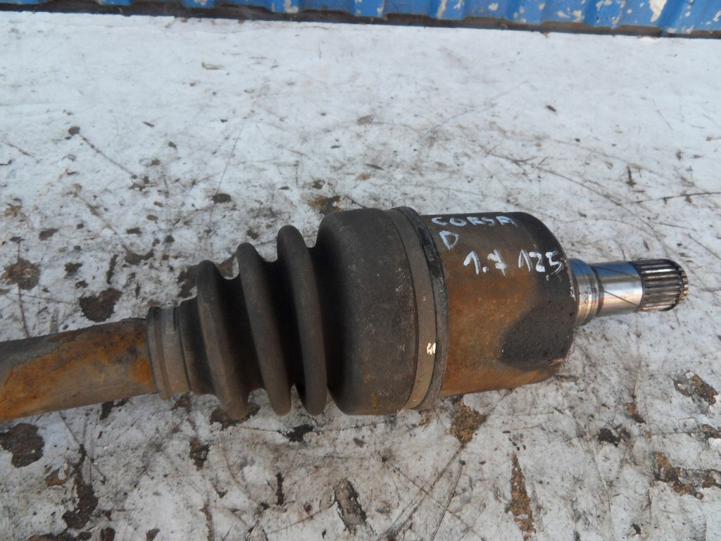 фото №4, Opel corsa d 1.7 cdti 125 приводной вал передняя левая