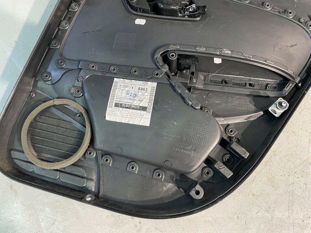 фото №9, Комплект обшивка дверей дверь vw polo v 5d 6r6867212 оригинал