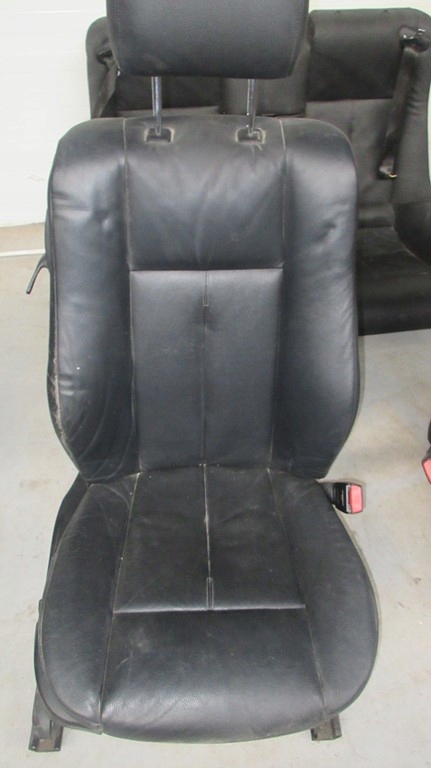 фото №6, Bmw e63 сидіння сидіння заднє сидіння сидіння оббивка шкіра чорні