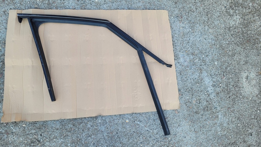 фото №4, Рамка прокладка двері правий перед хром scenic iv