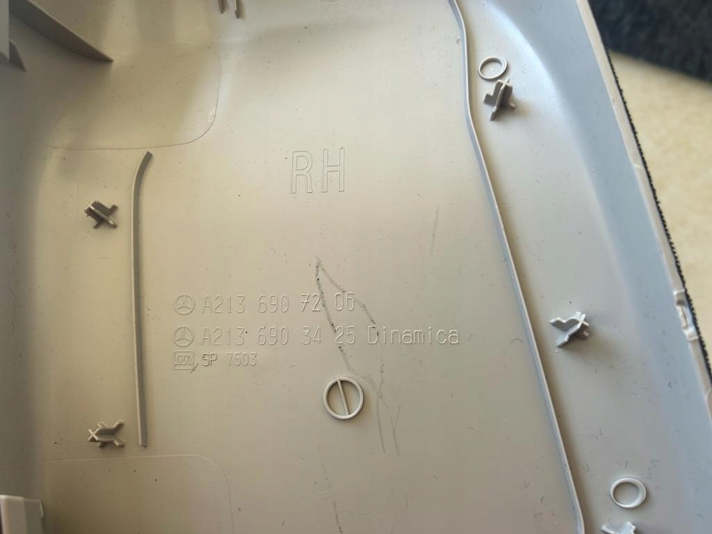 фото №11, Mercedes 213 потолок потолок блок двигателя ручка