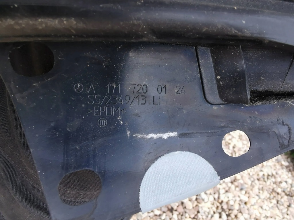 фото №6, Mercedes slk r171 w171 прокладка стекло дверь левая перед a1717200124