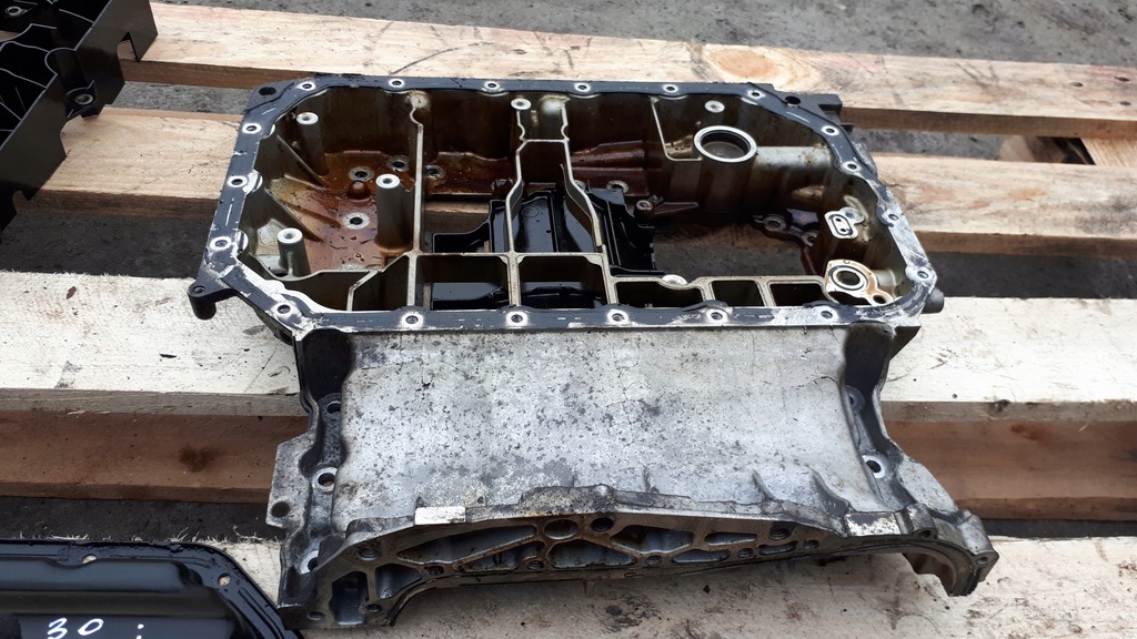 фото №13, S4 b8 lift поддон масла 3.0 tfsi s5 sq5 a6 c7 a7