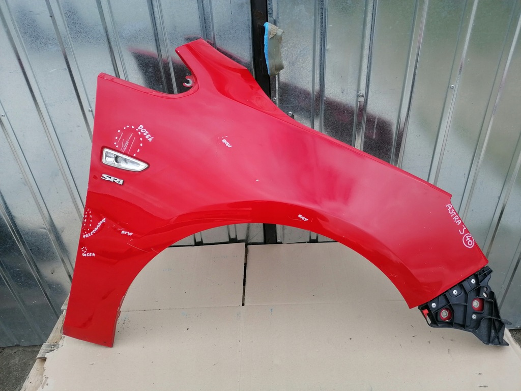 фото №1, Крила правий перед opel astra j iv z50b