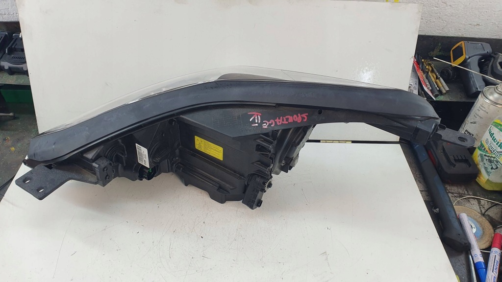 фото №7, Kia sportage 4 iv 15- ксенон led правая лампа передняя перед фара €