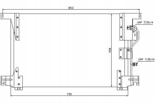 фото №2, Конденсатор кондиционера mercedes actros actros mp2 #petrolhead pro+ kit9