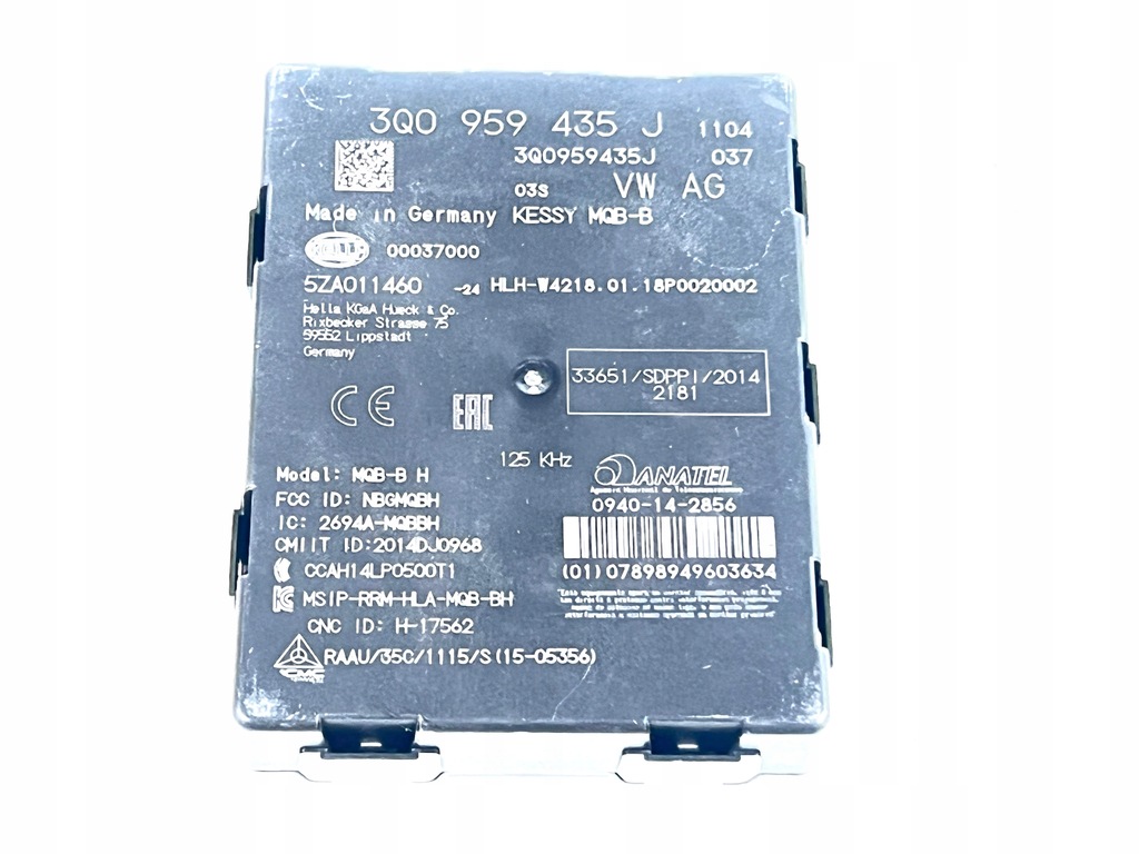 фото №1, Модуль антенны kessy audi q3 83a f3 3q0959435j