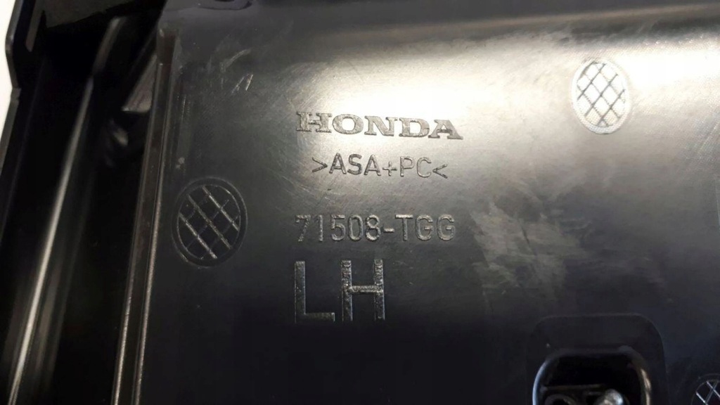 фото №9, Honda civic x 2019-2021 lift решітка бампера ліва задня 71508-tgg 5