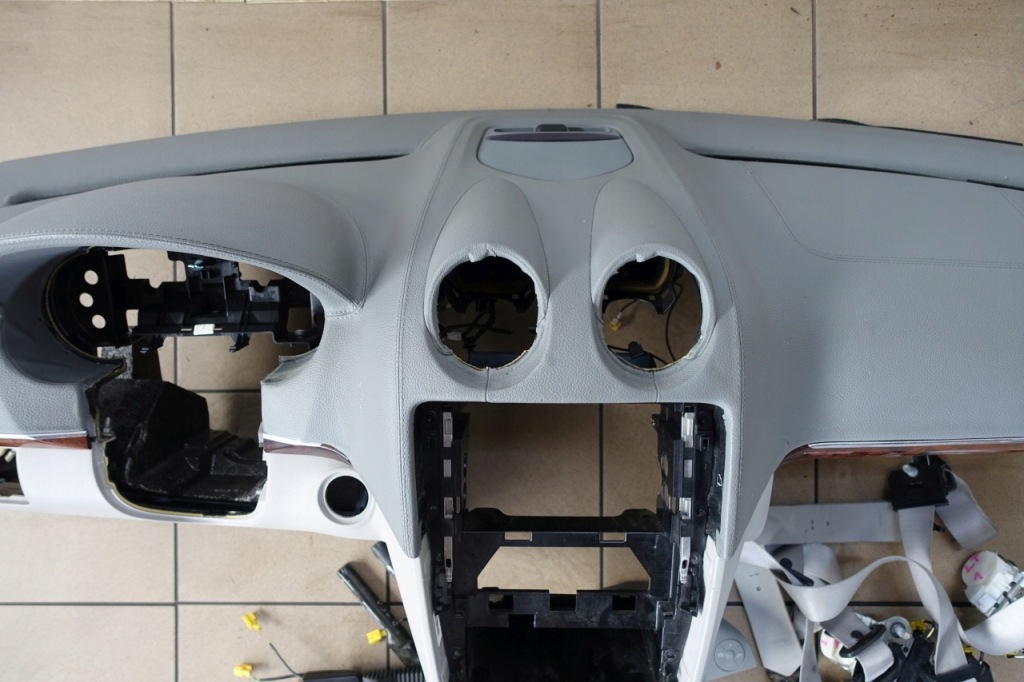 фото №14, Mercedes w164 x164 gl gl164 lift приборная панель консоль ремни подушки безопасности подушка