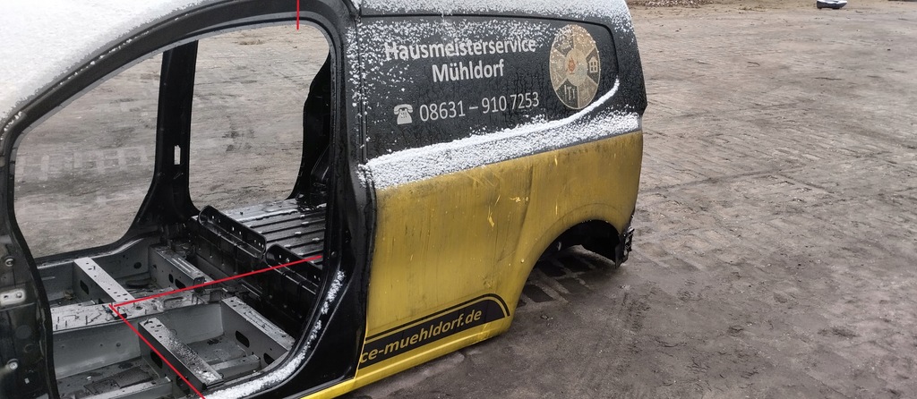 фото №7, Четверть левая крыло левый задняя renault kangoo iv 2023r