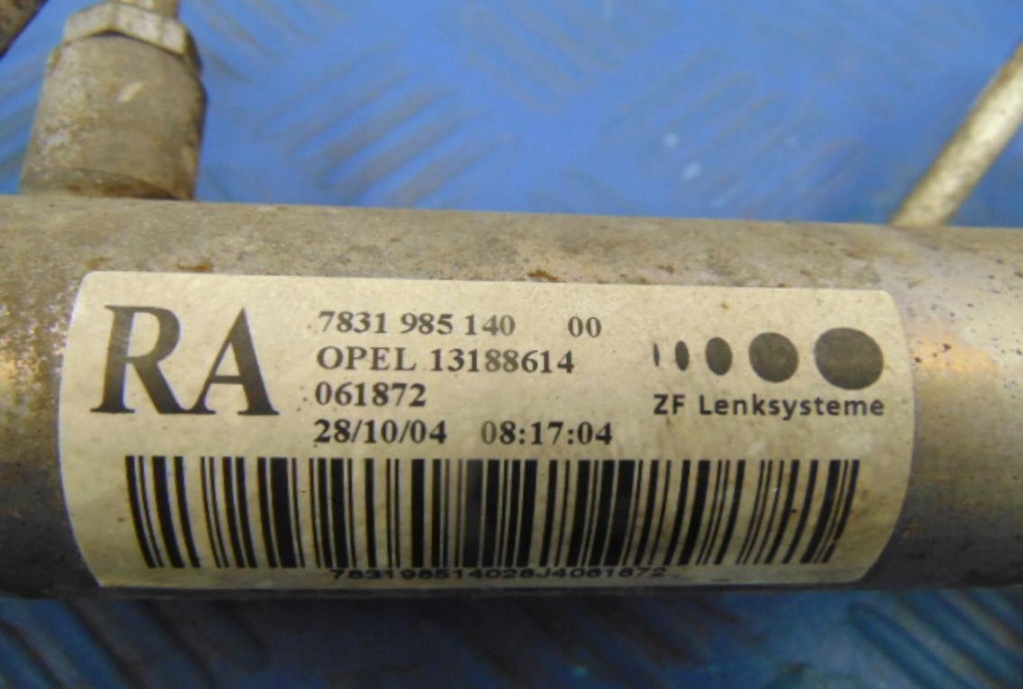 фото №7, Opel astra h рулевая рейка 783198514000