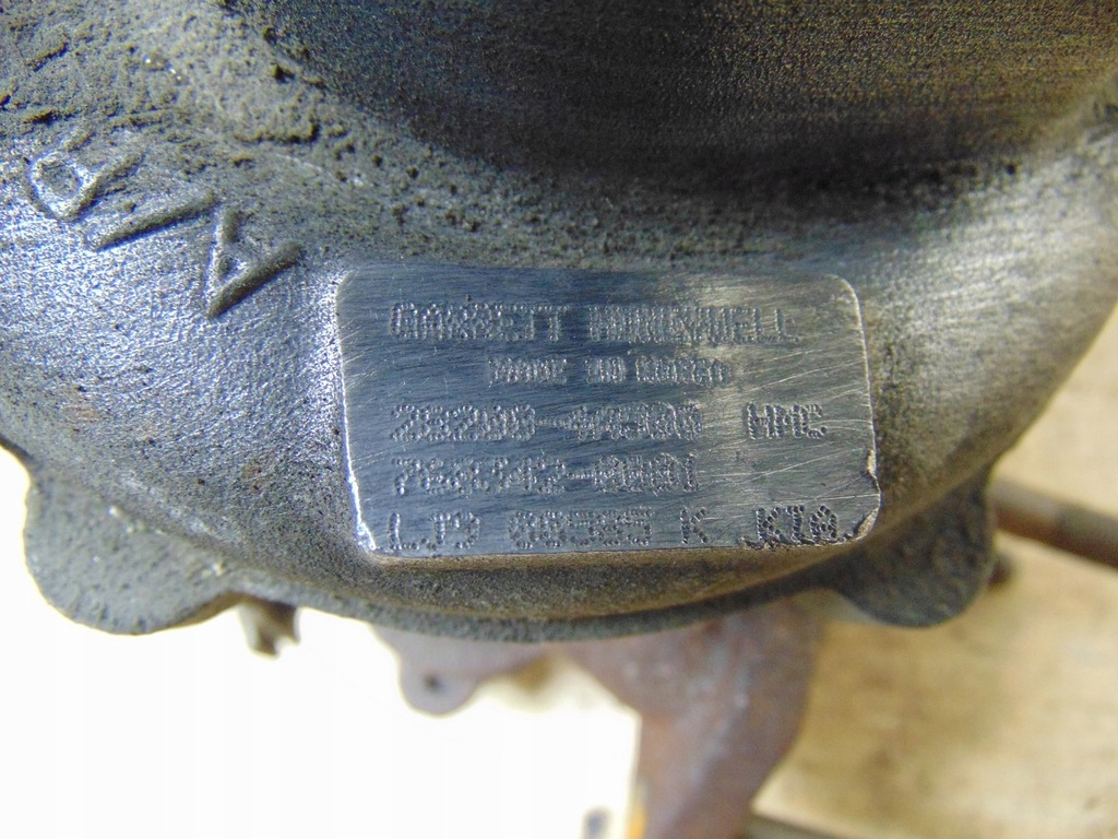 фото №14, Турбонагнетатель hyundai h1 2.5 crdi 28200-4a500