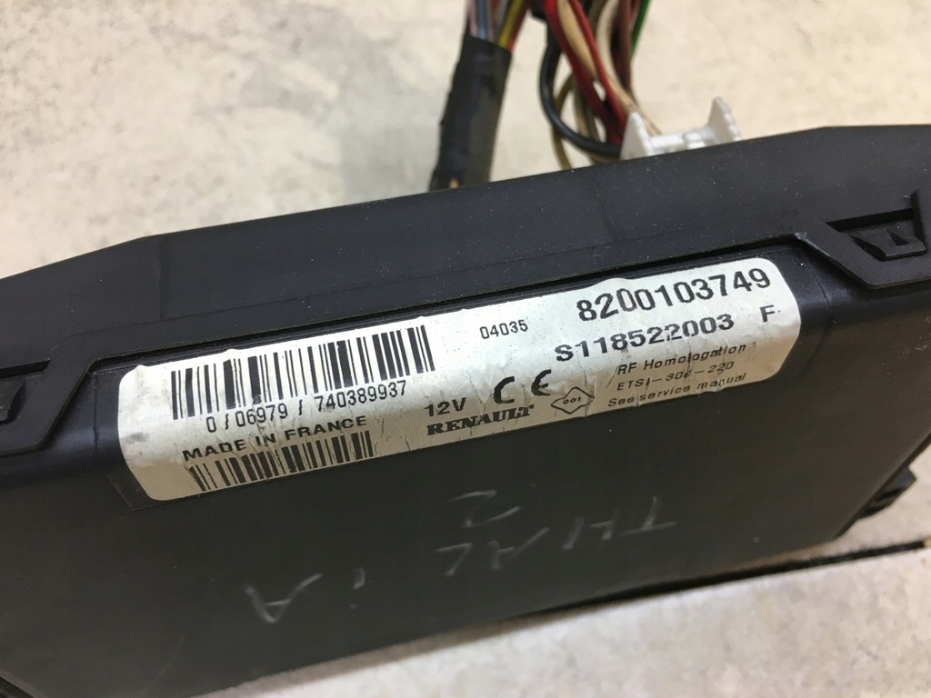 фото №5, Модуль комфорта renault thalia i 1.5 dci 8200103749