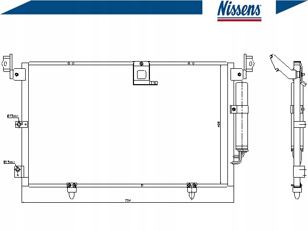 фото №2, Конденсатор кондиціонера lexus rx 300 awd mcu15