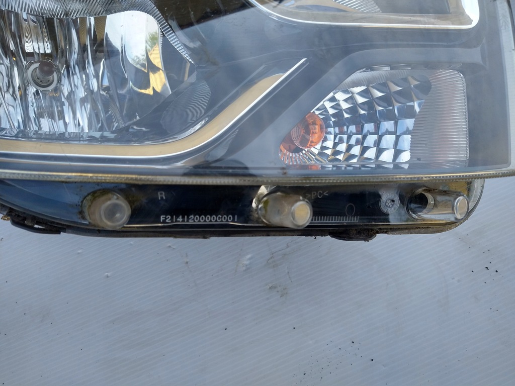 фото №12, Dacia duster i lift лампа правый перед правая передняя 260101669r anglik uk