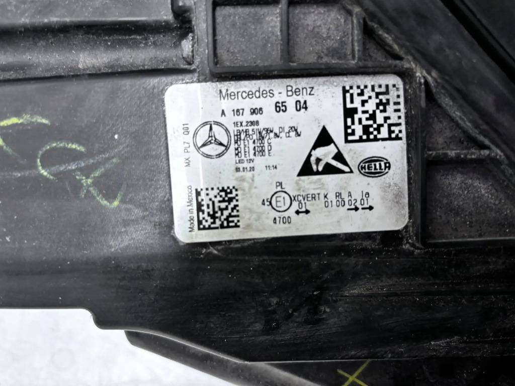 фото №9, Mercedes gle w167 лампа перед левая full led a1679066504 multibeam