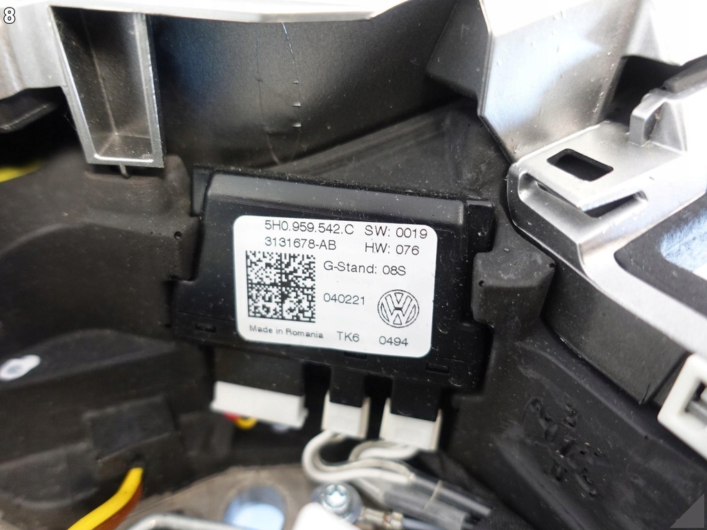 фото №9, Vw golf viii 8 5h0 passat tiguan arteon touareg r-line воздуховод виртуальный