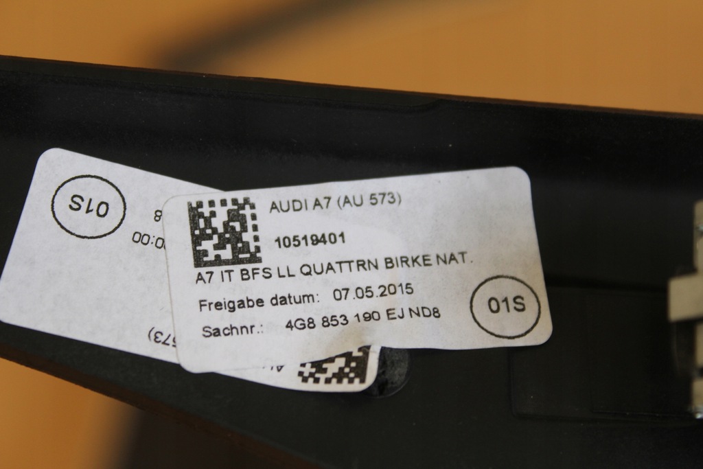 фото №11, Dekor накладки декоративні drewno nd8 audi a7 4g lift