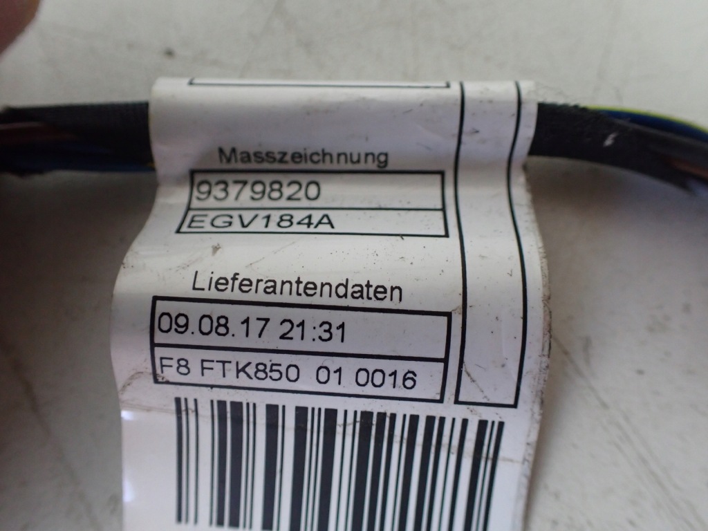 фото №9, Джгут кабелі двері лівий перед bmw f26 x4 9379833