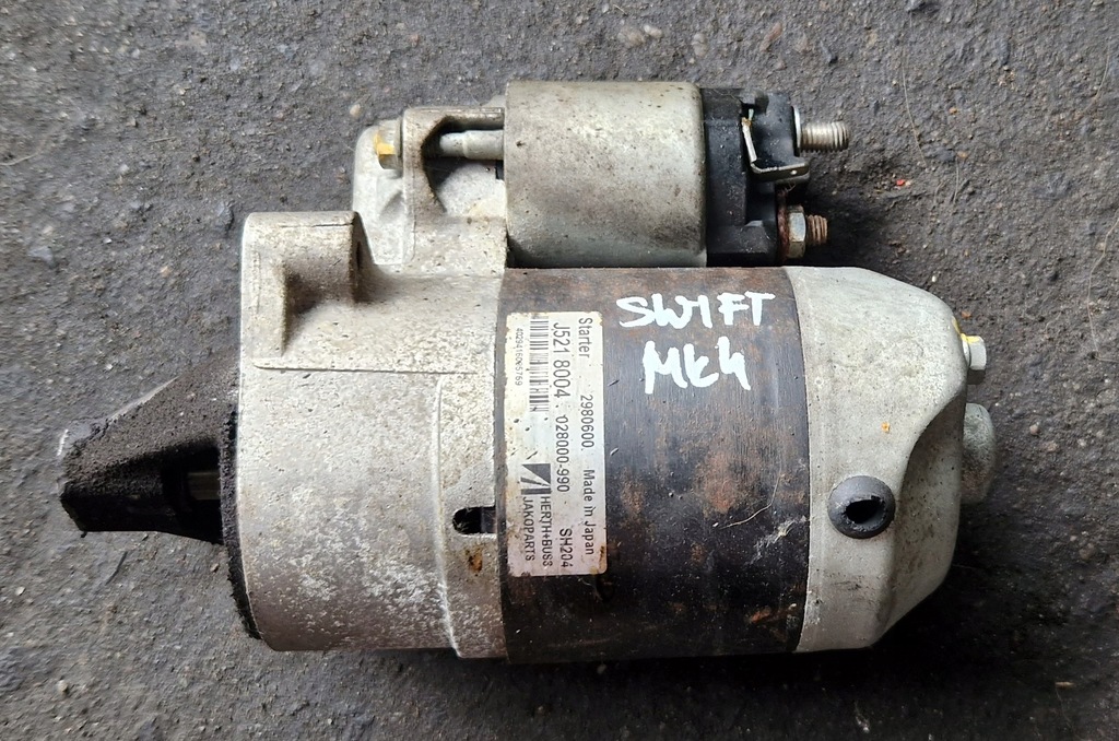 фото №1, Стартер suzuki swift mk4 1.0 2980600