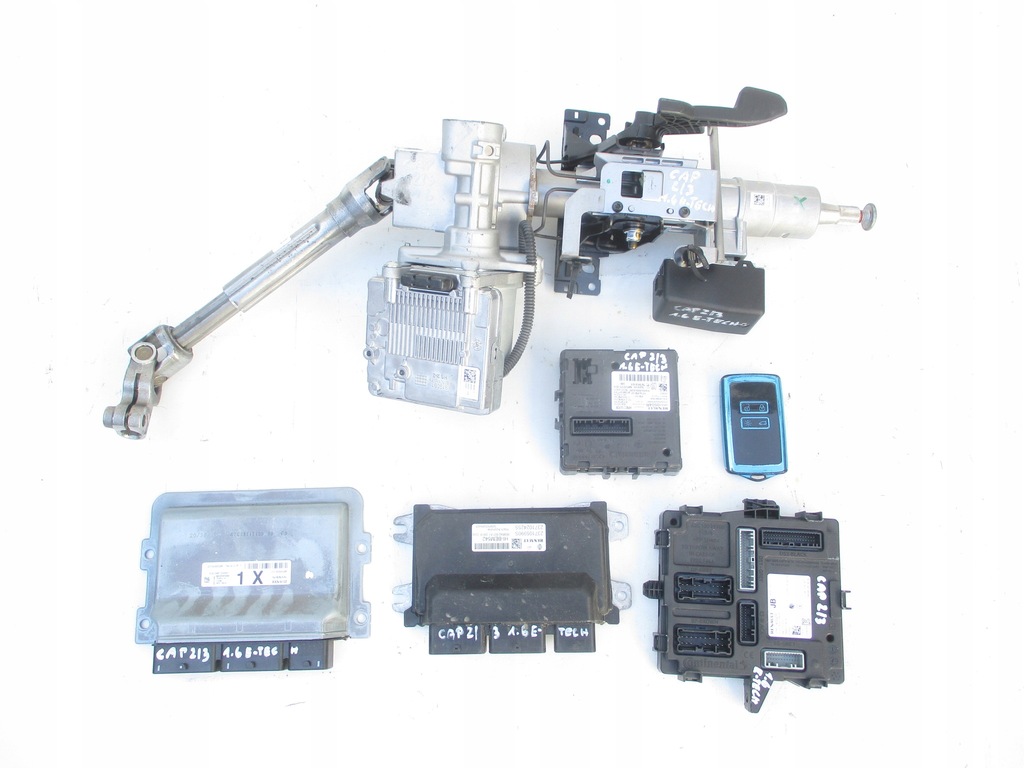 фото №1, Renault captur ii бортовий комп'ютер набір стартовий 1.6 e-tech гібрид 19-24 rok