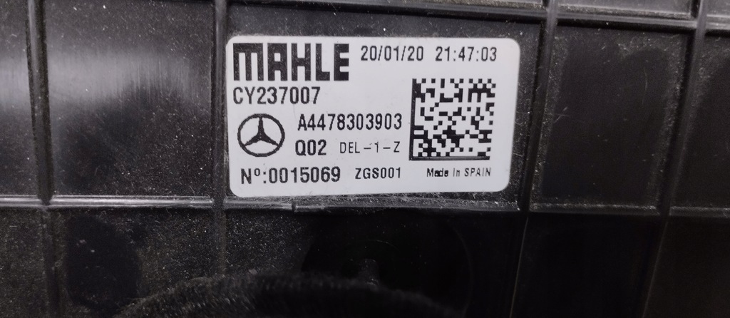 фото №5, Отопитель воздуходувка mercedesa vito w447 2.2 cdi 20r a4478303903