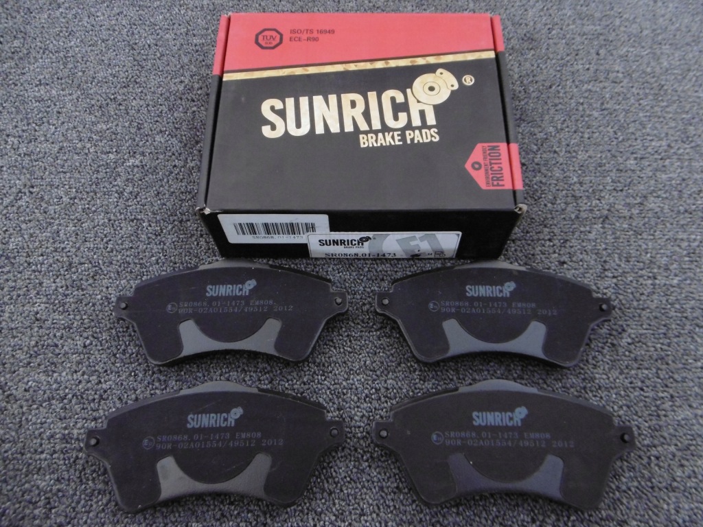 фото №2, Тормозные колодки перед land rover freelander 2000-2006 t.wen