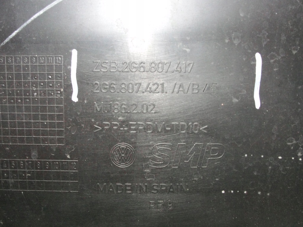 фото №11, Бампер задняя vw polo vi 17- 4pdc 2g6807421