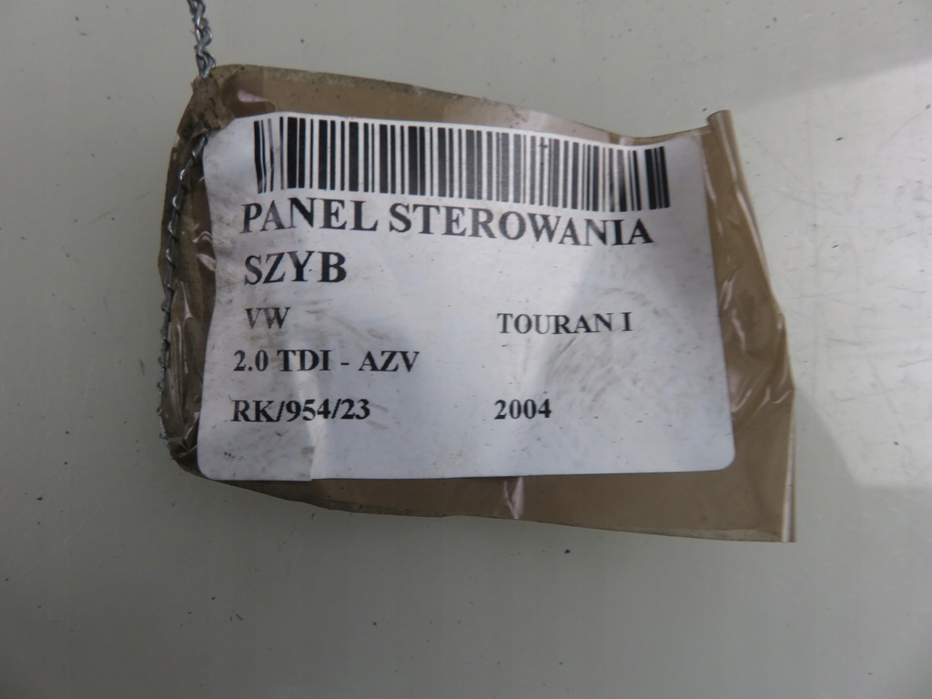 фото №6, Панель вікон vw touran i 1k4959857b 1t1867371h