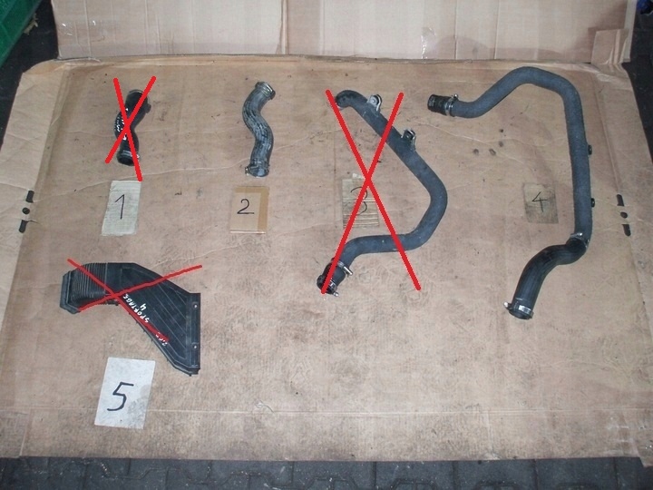 фото №1, Sportage iv tucson ii wąż труба интеркулер воздухозаборник