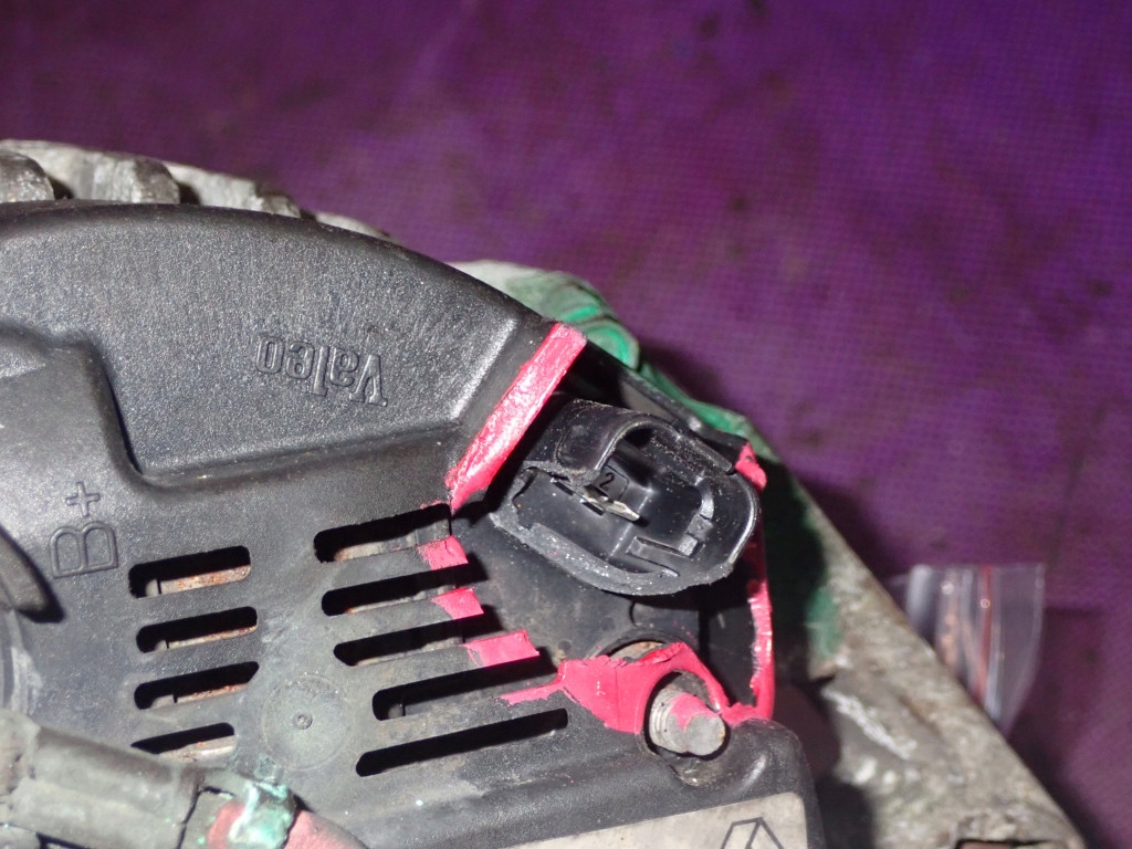 фото №8, Renault megane ii 02-06 1.6 115km генератор 8200667603 2543560a